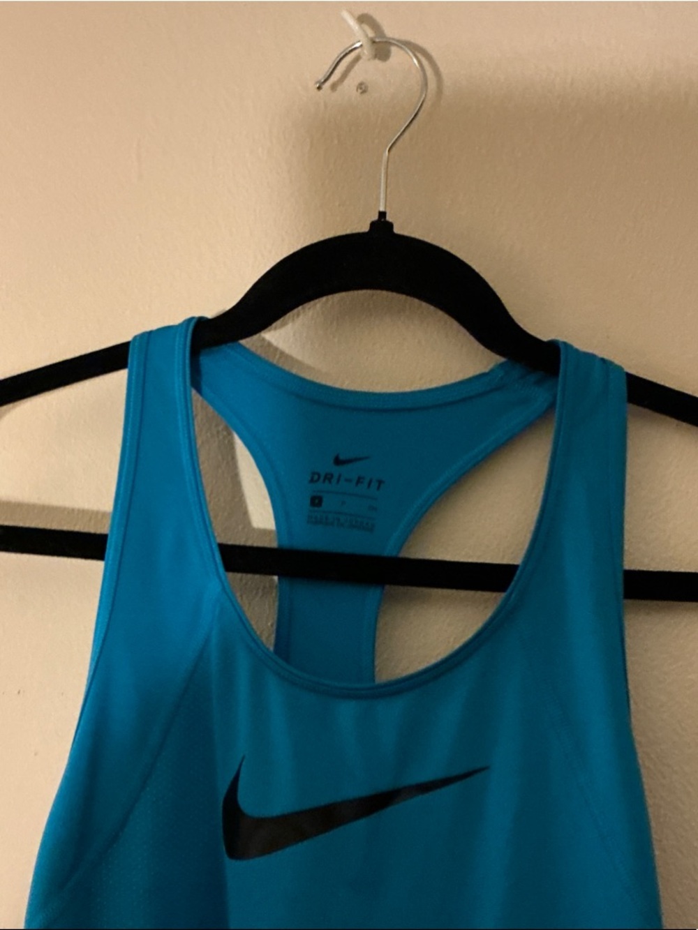 Nike Women's Bright Teal Racerback Dri-FIT Tank